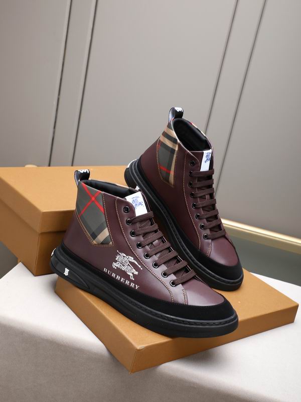 Burberry high-top shoes men-B5811S